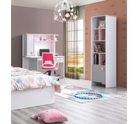 Chambre d'adolescent moderne Bibliothèque Bureau Meubles en bois Design élégant