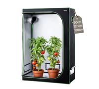 Chambre de Culture-VEVOR-120x60x180 cm-Tente de Culture Plantes d'Intérieur-Mylar 600D Hautement Réfléchissant-Fleurs Légumes
