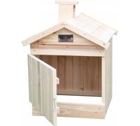 Chambre de fumage Fumoir à bois 50x70 Épicéa Jardin Fumoir