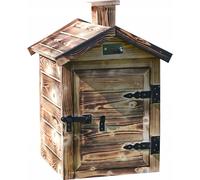 Chambre de fumage Imprégnée Fumoir en bois 50x80 Épicéa Jardin Bois