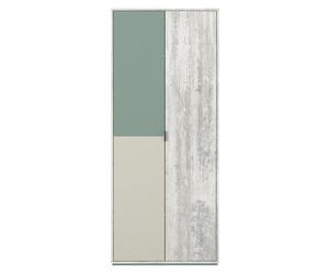 Chambre d'enfant Armoire Meubles modernes pour jeunes Meubles en bois Armoire design Gris