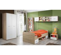 Chambre d'étudiant EMAN 2 - chêne sonoma / blanc
