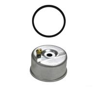 Chambre flottante de carburateur en métal pour moteurs Tecumseh avec valve de vidange et joint de rechange 631951 631028 631700 Kit de bol de carburant pour tracteur de jardin et réparation de