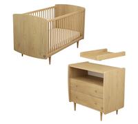 Sauthon - Chambre My Love - Lit évolutif 70 x 140, commode et plan à langer