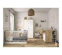 Chambre Trio Arthur - Lit 70/140 + Commode + Armoire - Galipette