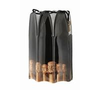Rafraichisseur à champagne Black - Vacuvin - Noir - Plastique noir G