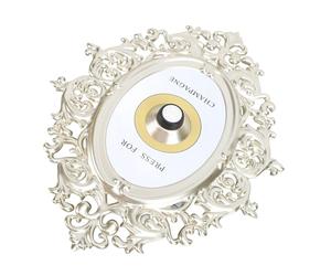 Champagne Sonnette, Design Interactif Unique avec Bouton | Construction en fer, Taille compacte, Idéal pour la maison ou les événements