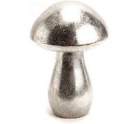 Champignon argenté 21 cm - Amadeus - Argent / Métallique - Résine Argenté