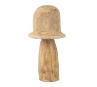 Champignon Déco en Bois Cloche 60cm Naturel