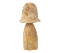 Champignon Déco en Bois Cloche 70cm Naturel