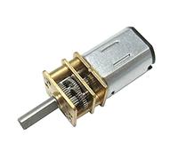 Chancs n20 DC Mini moteur à engrenages métalliques 6V 400rpm longueur d'arbre 10mm petit moteur pour outil électrique de réduction de volume