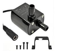 CHANCS Pompe 12V DC 71GPH 16.4ft 14W pour Fontaine | Pompe submersible pour aquarium, fontaines, câble 1.5m et support