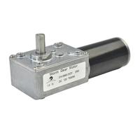 CHANCS Turbo-moteur réversible DC 12V à engrenages métalliques 16RPM pour équipement mécanique, équipement publicitaire