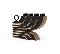 Design House Stockholm Bougeoir à 4 branches Nordic Light noir