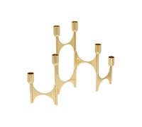 Chandelier Créateur d'intérieur Métal Design Crush 48cm Doré