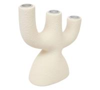 Chandelier Déco en Dolomite Wonj 20cm Blanc