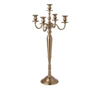 Chandelier en Métal Genaro 98cm Rose Doré