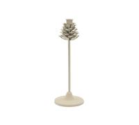 Chandelier en Métal "Pigna" 33cm Crème