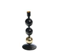 Chandelier Maho noir 25 cm en métal