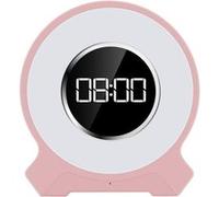 Changement de couleur LED musique Veilleuse Lampe de bureau Réveil Haut-parleur Bluetooth_kosenewe530