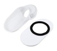 Changeur de Drain Toilettes Réglable 5 à 10cm, Anti-fuite Plastique Blanc | Sélecteur pour Systèmes de Drainage, Compatible Sortie D’eau et Cuvette Murale, Anti-bouchage, Kit de Déplacement