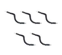 Changor Ensemble D'extension D'arbre Flexible Universel de 295 Mm pour Perceuse électrique et Tournevis Pneumatiques en ABS Durable et Acier Inoxydable 5 Pièces
