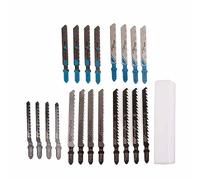 Changor Jeu de Lames de Scie Sauteuse HSS T Shank, 20 Pièces | Durable, compatible avec Bosch, Ryobi, , coupes nettes