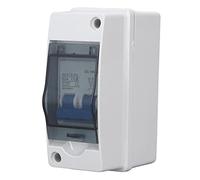 Changor Mini Disjoncteur DC étanche 50A IP65, Boîte de Distribution pour Systèmes D'énergie Solaire en Pa66