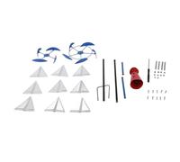 Changor Moulin A Vent Jardin Exterieur, Art Vent Sculpture Fine Finition Décoration De Jardin Phare Voilier Décoration Rotatif pour Jardin