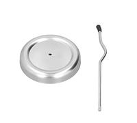 Changor Porte-reçus Durable Résistant à la Corrosion Billet Fourchette Broche pour Cuisine Restaurant Hôtel Caoutchouc Fer 2 Unités