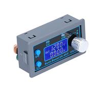 Changor Régulateur de Convertisseur Boost Programmable, Module D'alimentation Réglable de 0,5 à 30 V pour L'électronique, Construction ABS Durable (ZK-4KX)