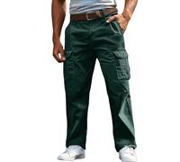 Chanpning Pantalon Travail Homme Multi-Poches Elastique Zippe Militaire Pantalon Cargo Homme Jogging Respirantes à Séchage Rapide Stretch Extensible Pantalons Tactique pour Randonnée et Outdoor
