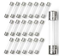 Chanzon 20 pièces UL Listed 6x30 5A 125V Verre AGC Cartouche Tube Fusible Fast Blow 125 V / 250V