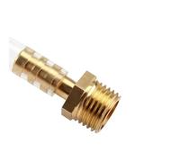 CHAOUYYZ 1 Raccord Cannelé En Laiton 6-14 Mm Avec Embout Cannelé 1/8", 1/4", 3/8" Et 1/2"./Pc/12Mm_1/2"