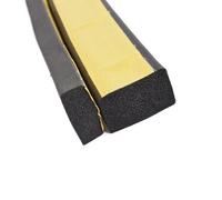CHAOUYYZ 1 Rouleau de Bande D'Étanchéité En Mousse Plate Epdm 2 M/10 M, Joint En Caoutchouc Adhésif Puissant, Ruban En Mousse Noire Eva Simple Face, Joint D'Étanchéitécollision/Black/15Mm * 20Mm * 2M