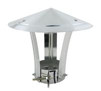 Chapeau anti pluie cheminée terminal vertical poele granulés bois pellet capot conduit fumée couvercle capuchon pour four