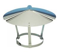 Chapeau chinois inox pour tubage flexible - diamètre 200 à 250 mm TEN