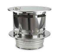 Chapeau de cheminée Anti-splash - double paroi - Schiedel ICS 230 mm