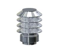Chapeau de cheminée avec tête à lamelles - double paroi - Reuter Systèmes DW 113 mm