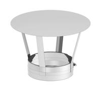 Chapeau de cheminée - double paroi - TEC-DW-STANDARD 200 mm