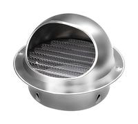 Chapeau de cheminée en acier inoxydable, tubage de conduit de fumée, protection contre la pluie pour poêle, compatible avec tous types de cheminées et hottes d'extraction de 70, 100, 150 et 200 mm (