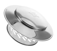 Chapeau de Cheminée Extérieur Plat en Acier Inoxydable Argenté | Protection Pluie, Limite Oiseaux et Débris, Améliore le Tirage, pour Poêles et Sorties de Conduit