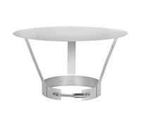 Chapeau de cheminée inox - simple paroi - Tecnovis TEC-EW-CLASSIC 130mm