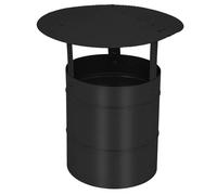 Chapeau de cheminée - KOTARBAU - Design Moderne KOTARBAU - Acier galvanisé peint par poudre - Ø 170 mm - Anti-pluie