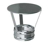 Chapeau de cheminée - simple paroi - Reuter EW-BLUE 120 mm