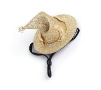 Chapeau De Déguisement Hamster Coiffe en Peluche Ajustable avec Sangle pour