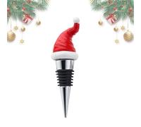 Chapeau de Noël bouchon de vin, chapeau de Noël bouchon de vin en festif huile d'olive boisson bouteille d'alcool