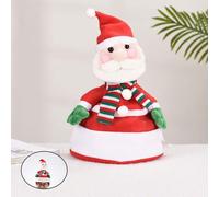 Chapeau De Noël Électrique Amusant, Cadeau De Nouvel An, Chant Et Danse, Jouet De Père Noël, Décoration Suspendue À La Maison Avec Musique