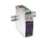 Chapeau de rail de bloc d'alimentation (DIN Rail) MeanWell WDR-120-48 120 W 1 x