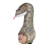 Chapeau de serpent du Nouvel An - Accessoire de déguisement du Nouvel An de 150 g, adorable bandeau lunaire de dessin animé, coupe élastique unisexe pour créer une touche amusante